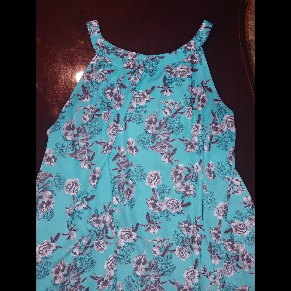 *SALE* Plus Size Floral Tank Blouse